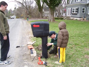 working-on-mailbox